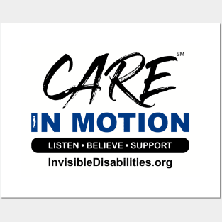 Care in Motion - Invisible Disabilities Posters and Art